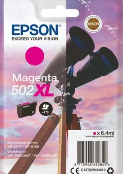 Bläckpatron EPSON C13T02W34010 T502XL M