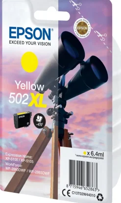 Bläckpatron EPSON C13T02W44010 T502XL Y
