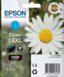 Bläckpatron EPSON C13T18124012 XL cyan