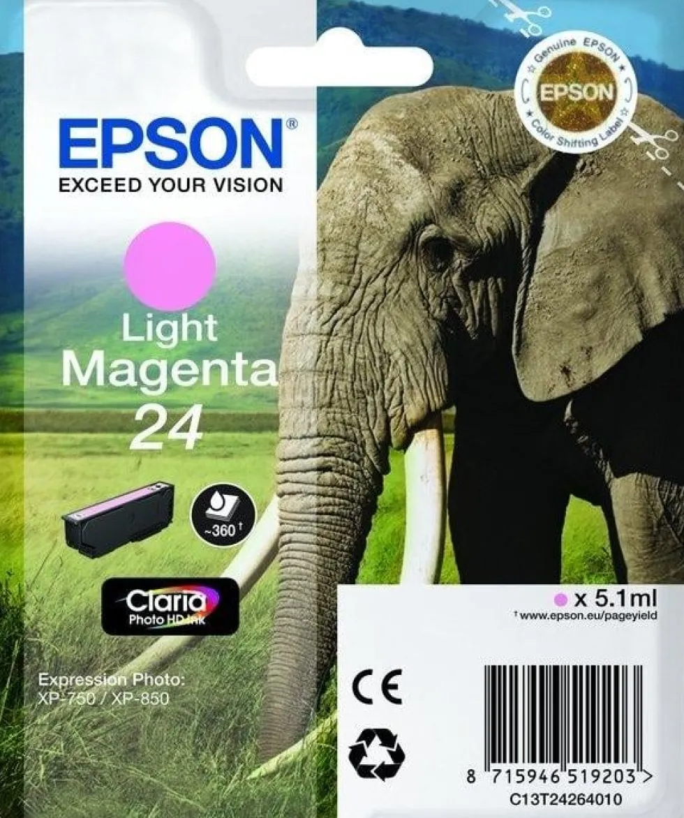Bläckpatron EPSON C13T27114012 XL svart
