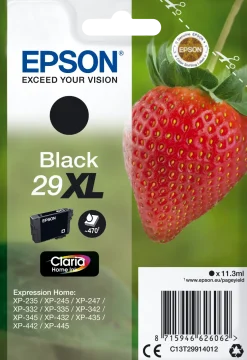 Bläckpatron EPSON C13T29914012 XL svart