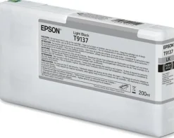 Bläckpatron EPSON T9137 Ljus Svart
