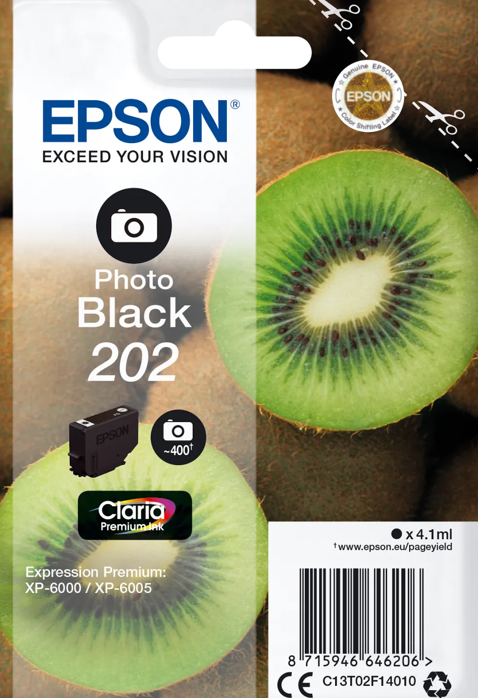 Bläckpatron EPSON T202 Photo Black