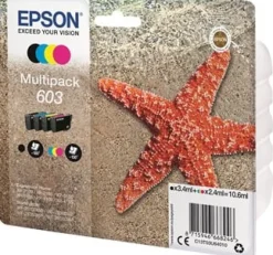 Bläckpatron EPSON T03U 603 4-färg 4/fp