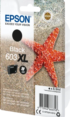 Bläckpatron EPSON T03U 603XL svart