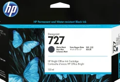 Bläckpatron HP B3P22A 727 mattsvart