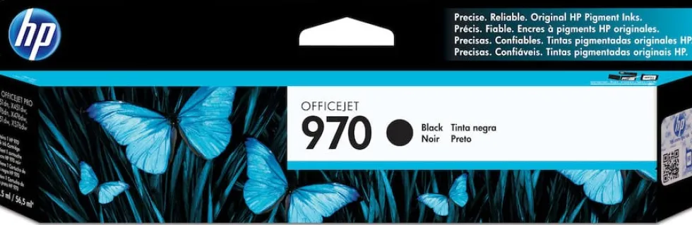 Bläckpatron HP CN621AE 970 svart
