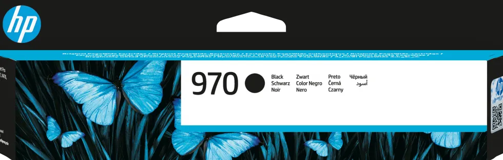 Bläckpatron HP CN621AE 970 svart