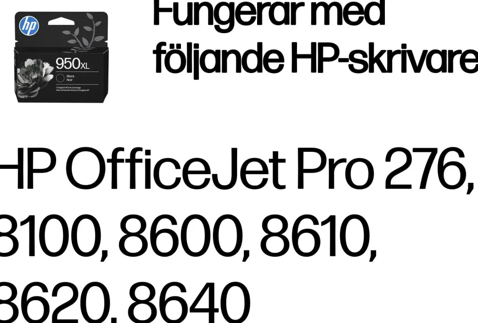 Bläckpatron HP CN045AE 950XL svart