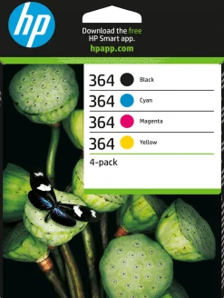 Bläckpatron HP N9J73AE 364 bk/cl 4/fp