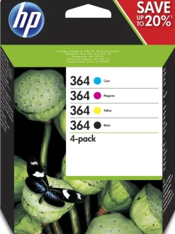 Bläckpatron HP N9J73AE 364 bk/cl 4/fp