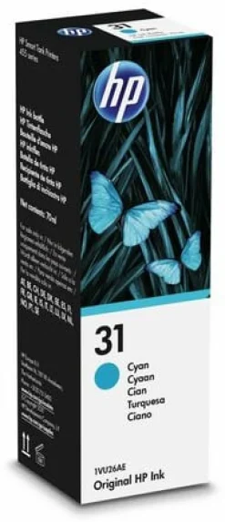Bläckpatron HP 1VU26AE 31 Cyan