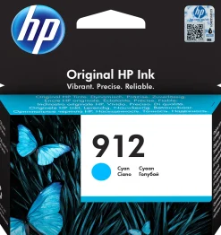 Bläckpatron HP 3YL77AE 912 Cyan
