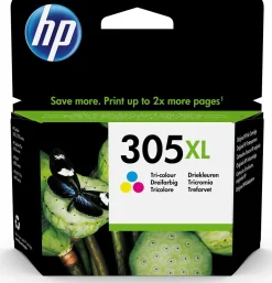 Bläckpatron HP 3YM63AE 305XL färg