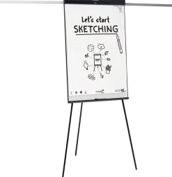 Blädderblocksställ Sketch Pro