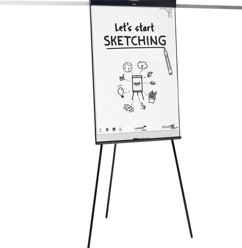 Blädderblocksställ Sketch Pro