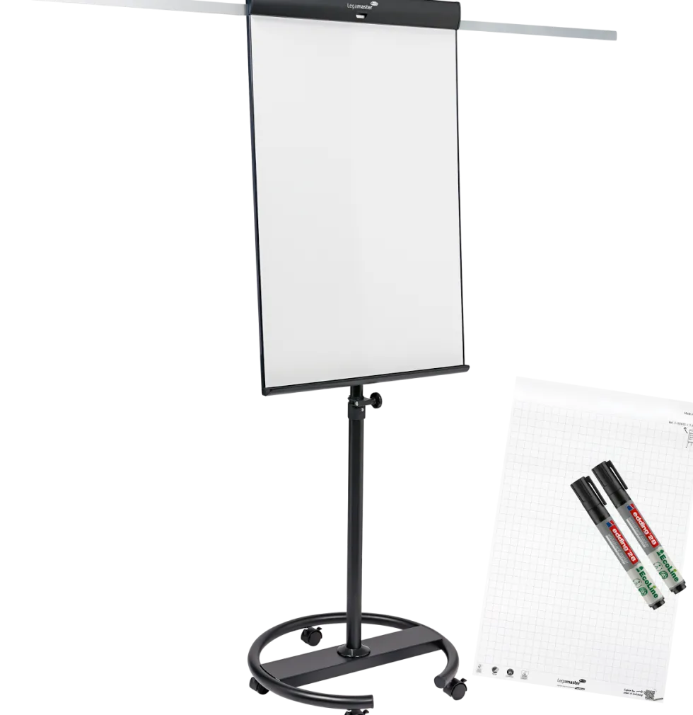 Blädderblocksställ Sketch Pro mobil rund