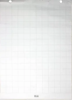 Blädderblock 55x75cm ol/l/rut 5/fp