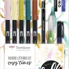 Blended lettering set Tombow Cozy Times