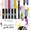 Blended lettering set Tombow Good Vibes