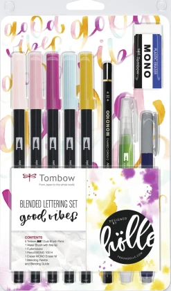 Blended lettering set Tombow Good Vibes