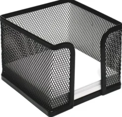 Blockask Nät Svart, metall, 10x10cm