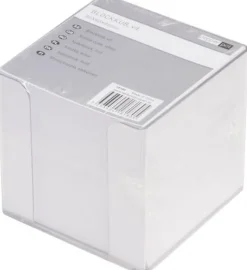 Blockkubhåll Pepperpot 90x90 850ark vit