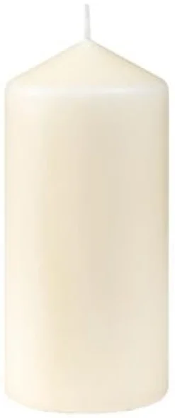Blockljus DUNI 130x60mm vanilj 6/fp