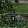 Blockljus STAR T LED Paula 11,5cm beige