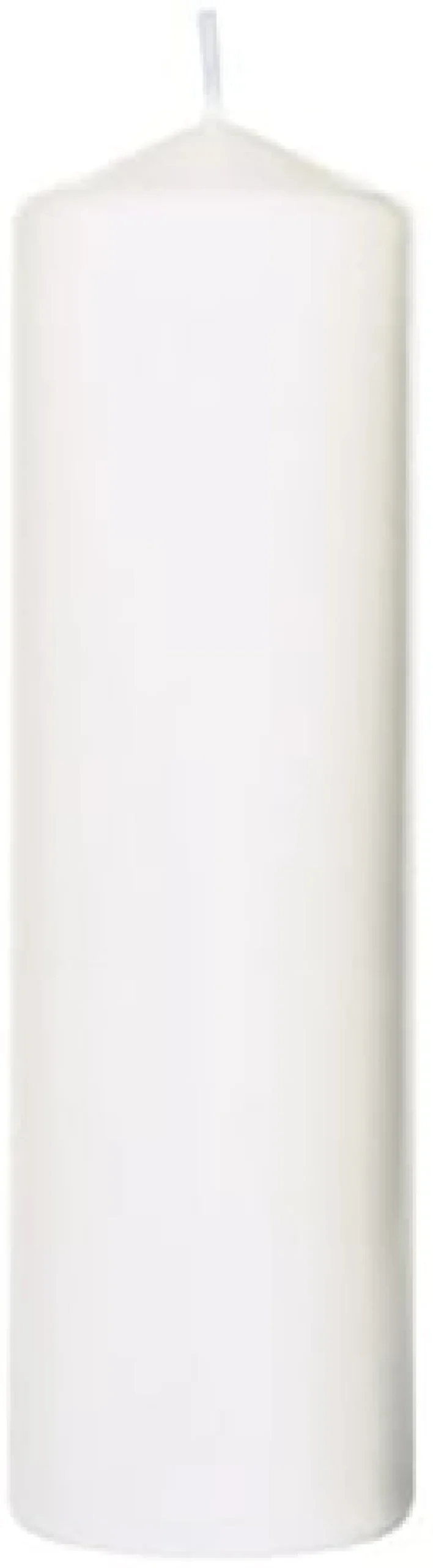 Blockljus Vit, 220x70mm