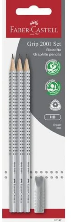 Blyerts FABER CASTELL GRIP HBx3 4/fp