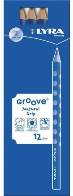 Blyertspenna LYRA Groove 12/fp