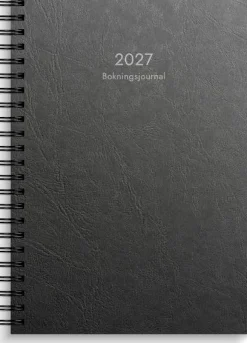 Bokningsjournalen 2027 svart