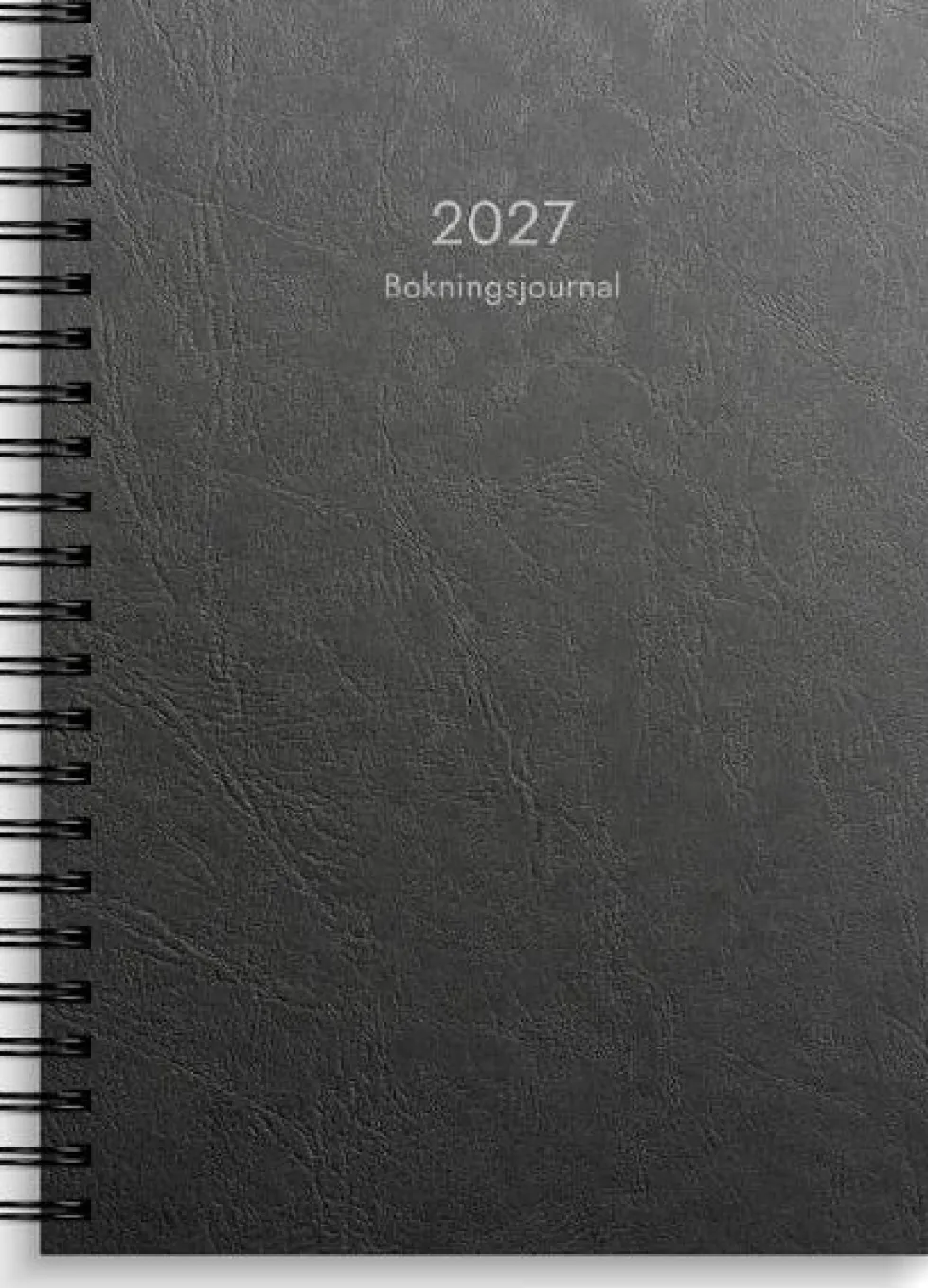 Bokningsjournalen 2027 svart