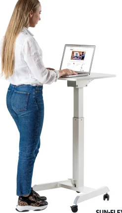 Bord höj/sänk SUN-FLEX® EASYDESK PRO, Pure White