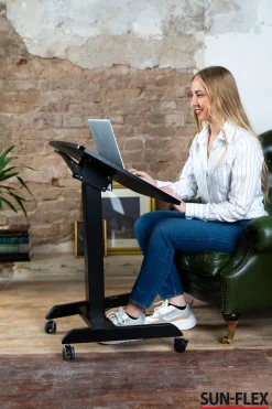 Bord höj/sänk SUNFLEX Easydesk Pro svart