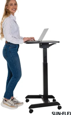 Bord höj/sänk SUNFLEX Easydesk Pro svart