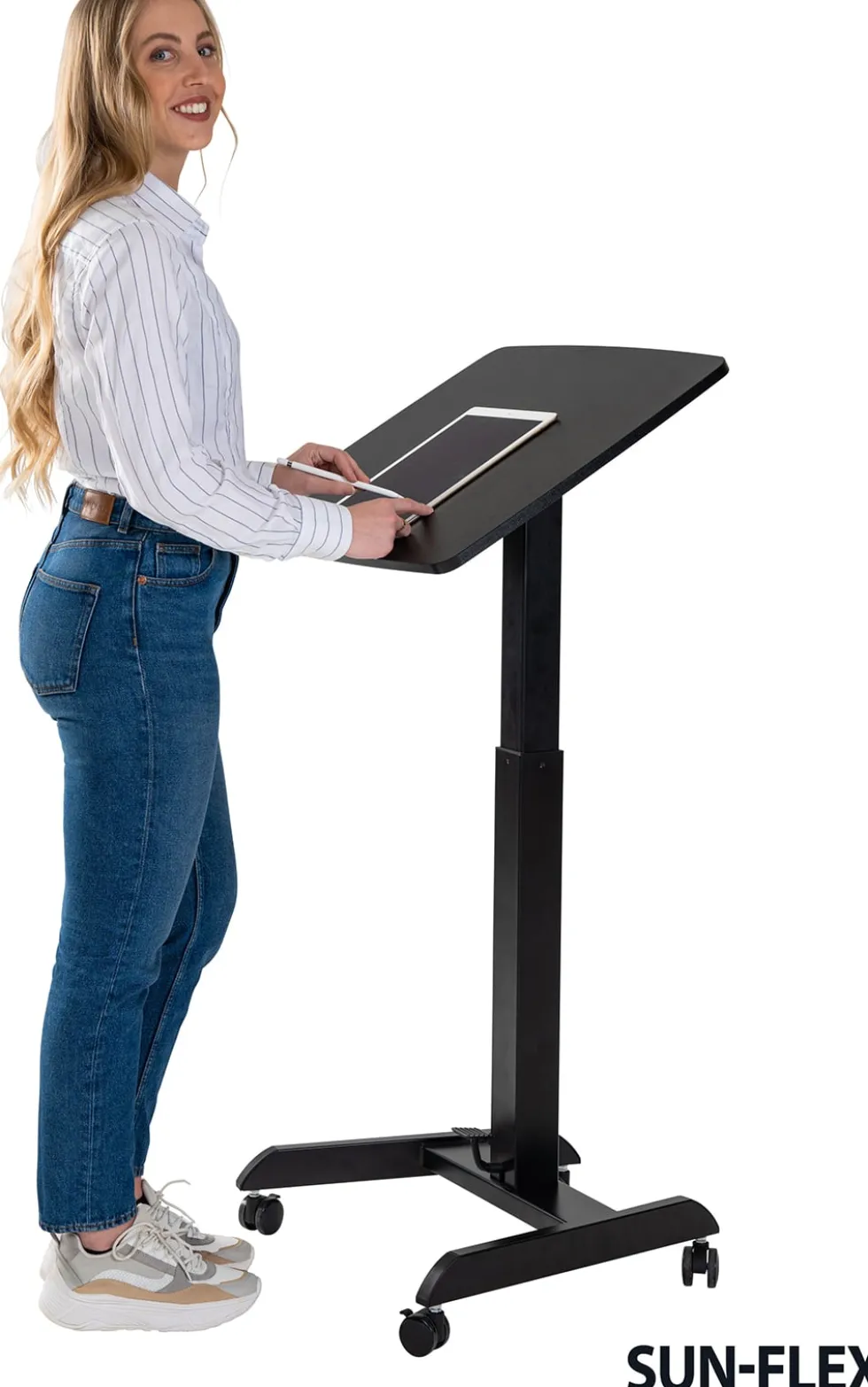 Bord höj/sänk SUNFLEX Easydesk Pro svart