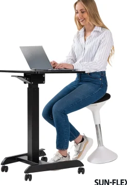 Bord höj/sänk SUNFLEX Easydesk Pro svart