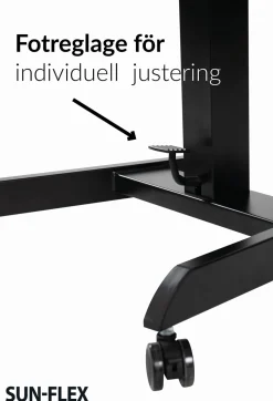 Bord höj/sänk SUNFLEX Easydesk Pro svart