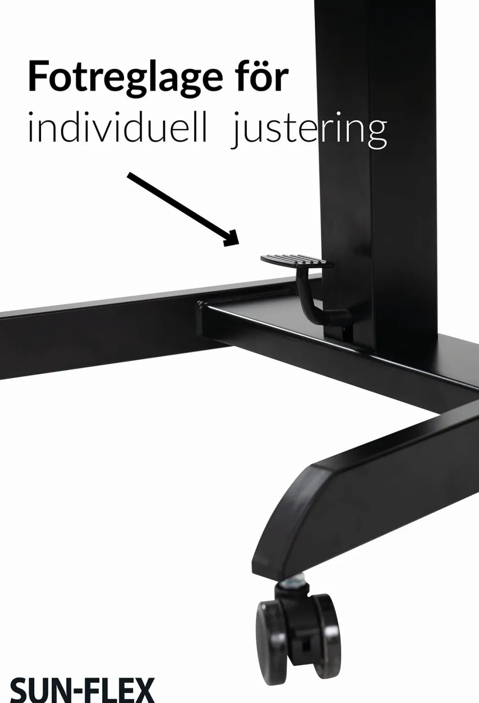 Bord höj/sänk SUNFLEX Easydesk Pro svart