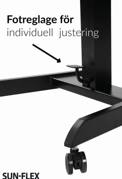 Bord höj/sänk SUNFLEX Easydesk Pro svart