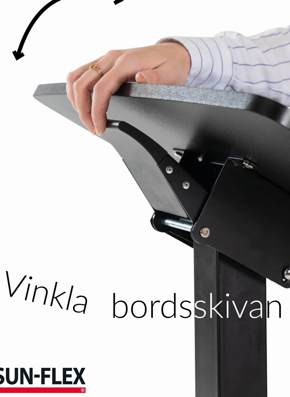 Bord höj/sänk SUNFLEX Easydesk Pro svart