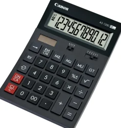 Bordsräknare CANON AS-1200 svart