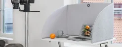 Bordsskärm StandUp Screen Vikbar Grå B:80 cm