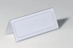 Bordsskylt Durable, dubbelsidig, 150x61mm, 25/fp