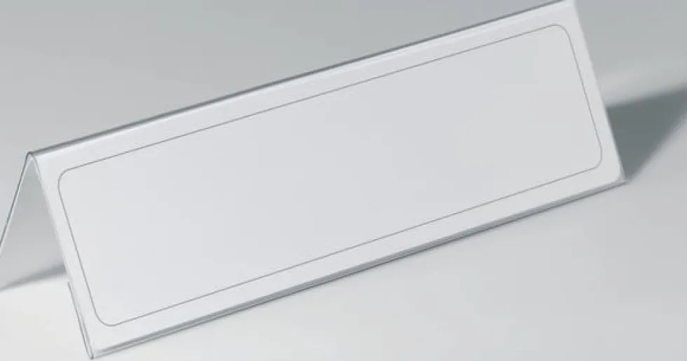 Bordsskylt DURABLE 105x297mm 25/fp