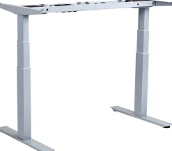Bordsstativ höj/sänk SUN-FLEX® DESKFRAME VI, White Aluminium