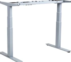 Bordsstativ höj/sänk SUN-FLEX® DESKFRAME VI, White Aluminium