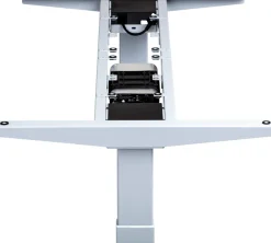 Bordsstativ höj/sänk SUN-FLEX® DESKFRAME VI, White Aluminium